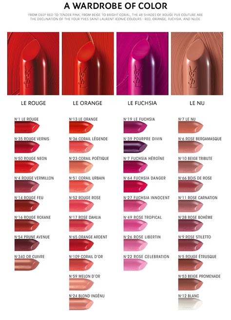 ysl lipstick maker kopen|ysl lipstick color chart.